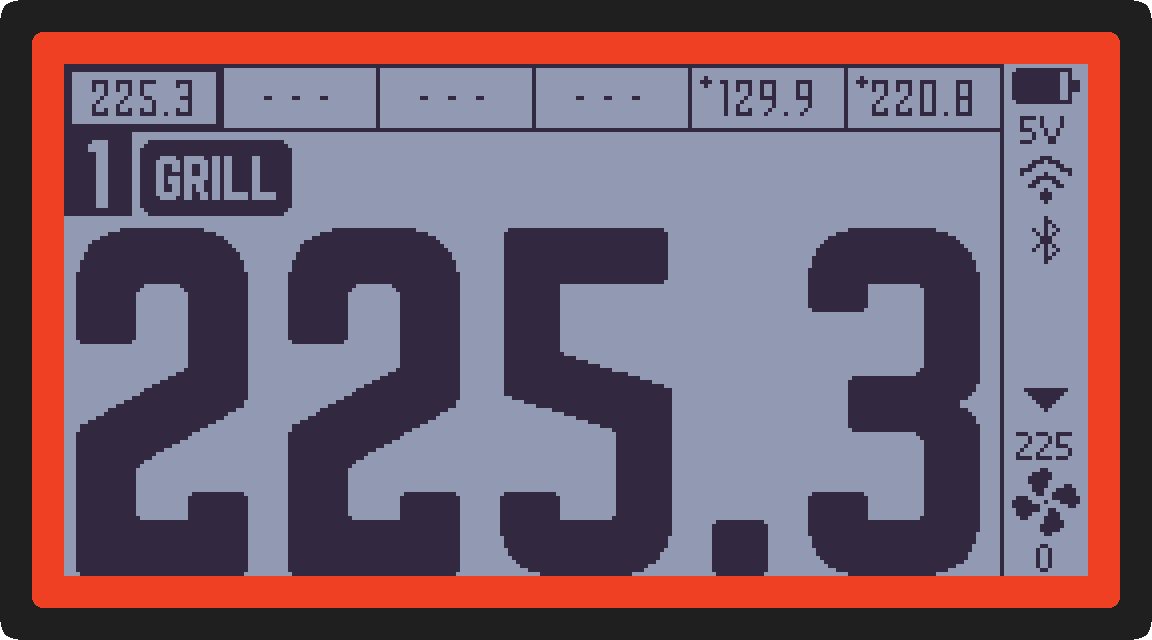 Single Channel Temp View